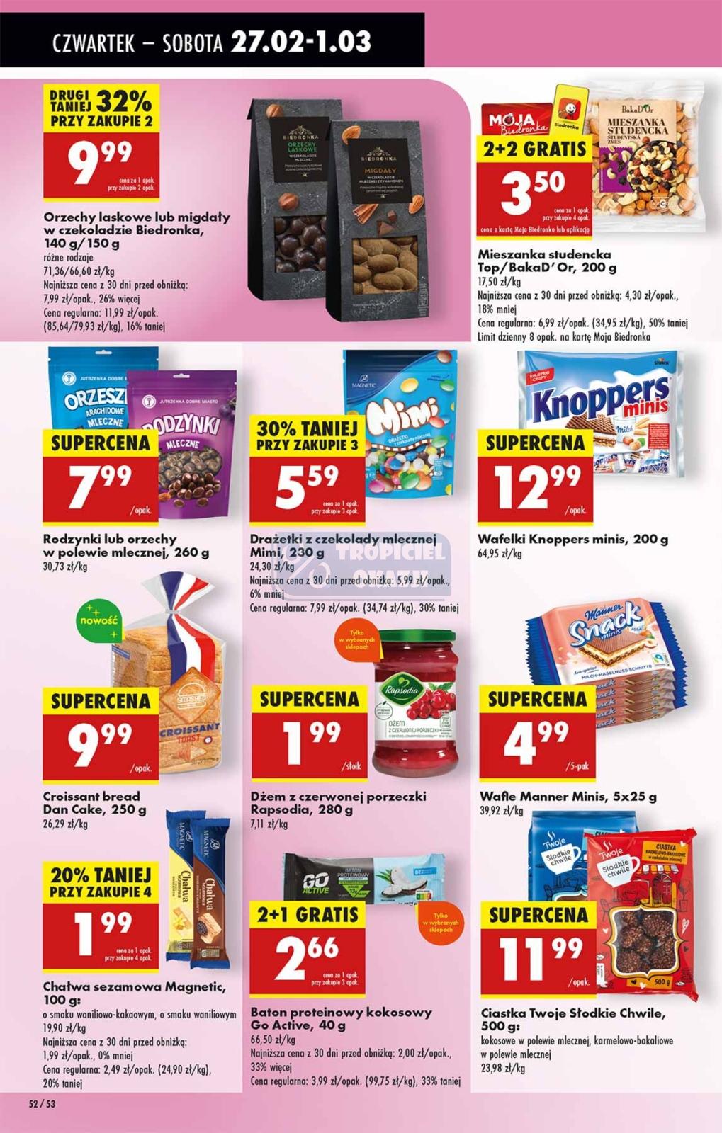 Gazetka promocyjna Biedronka str. 52
