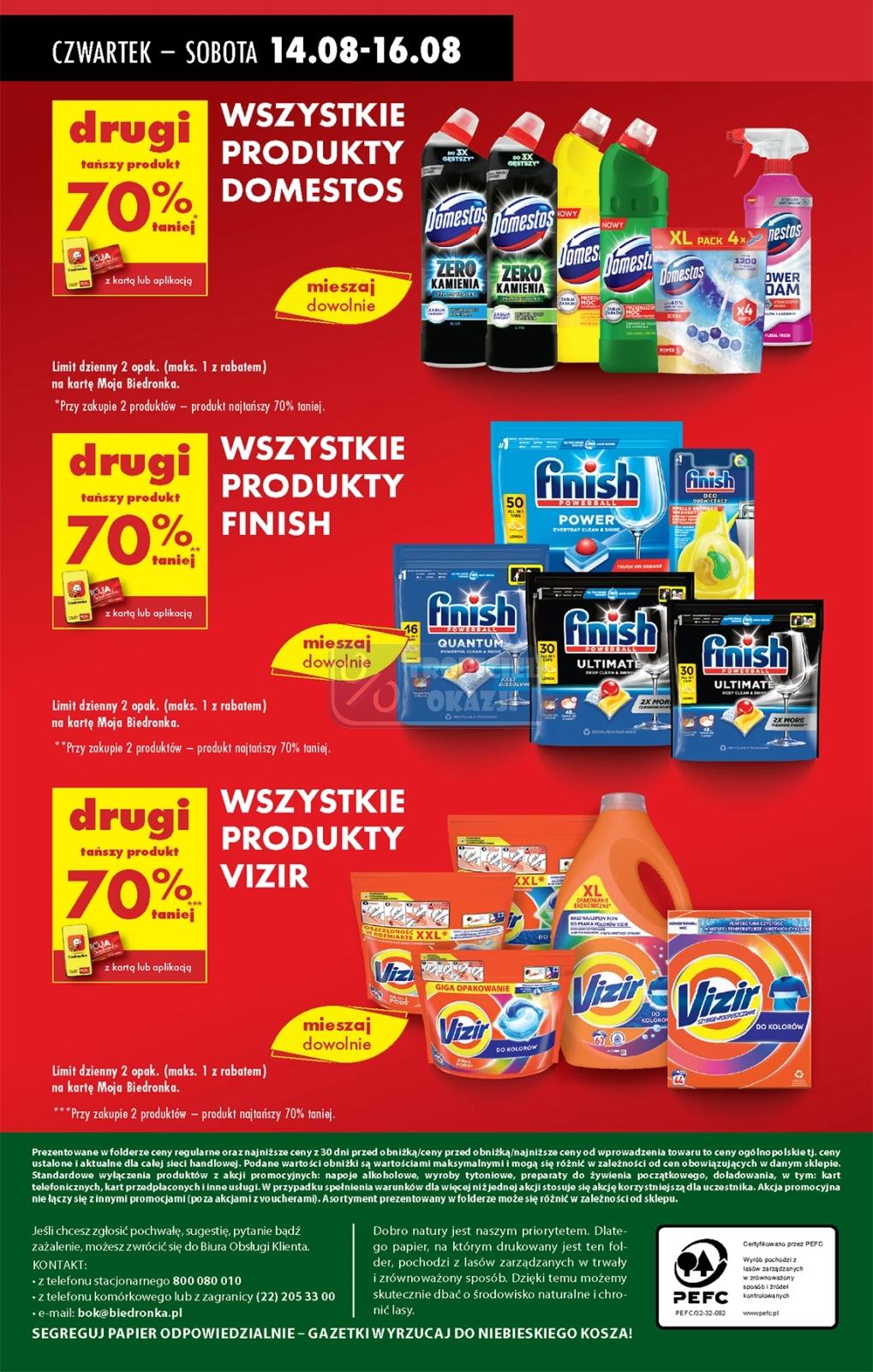 Gazetka promocyjna Biedronka str. 72