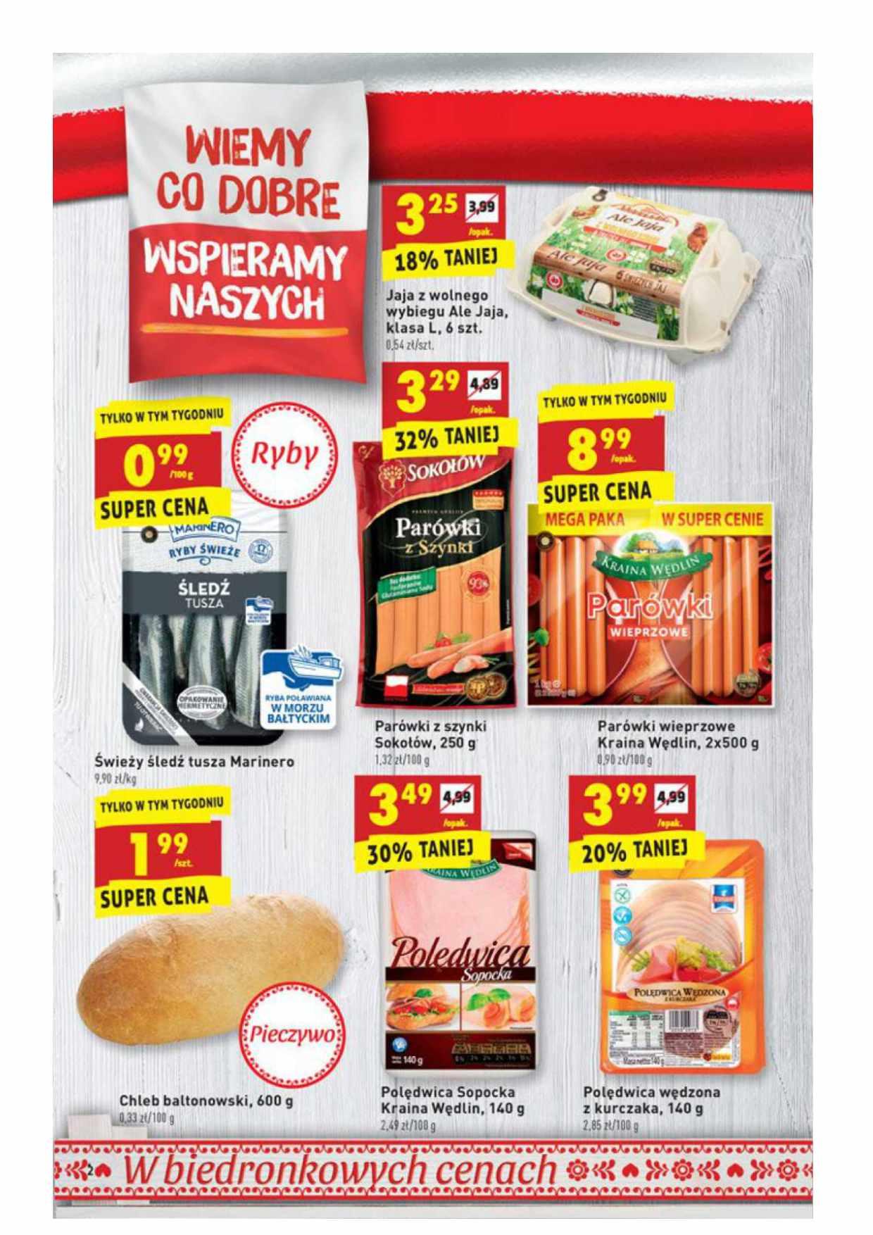 Gazetka promocyjna Biedronka str. 2