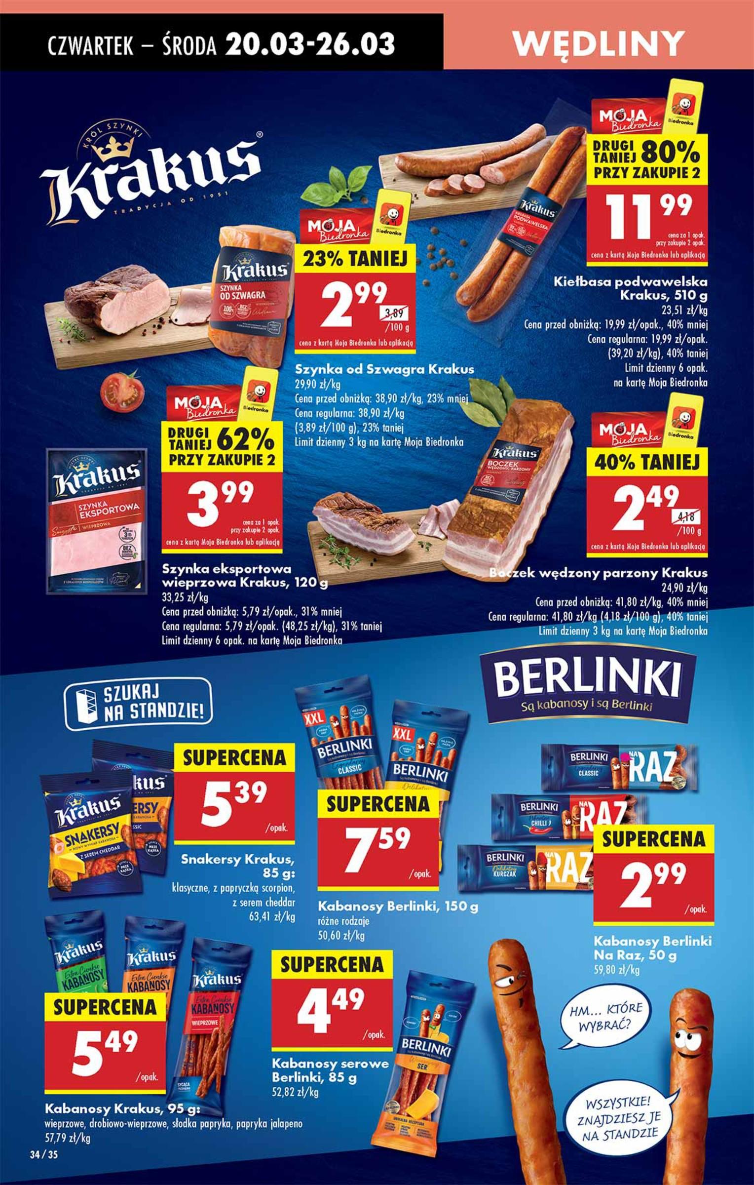 Gazetka promocyjna Biedronka str. 34