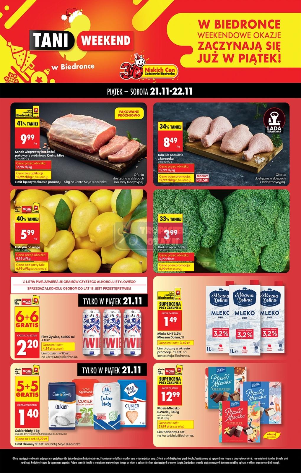 Gazetka promocyjna Biedronka str. 1