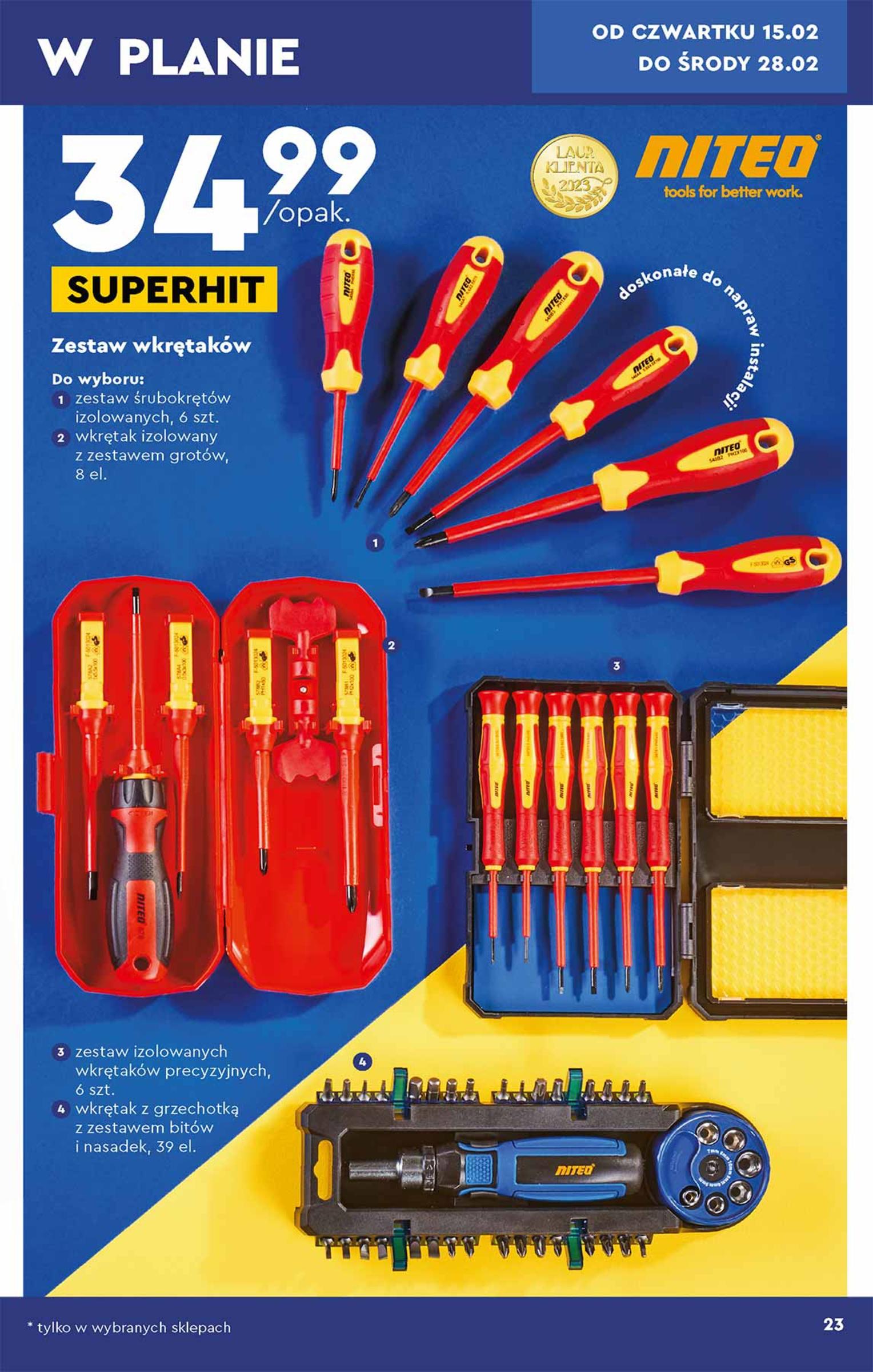 Gazetka promocyjna Biedronka str. 23