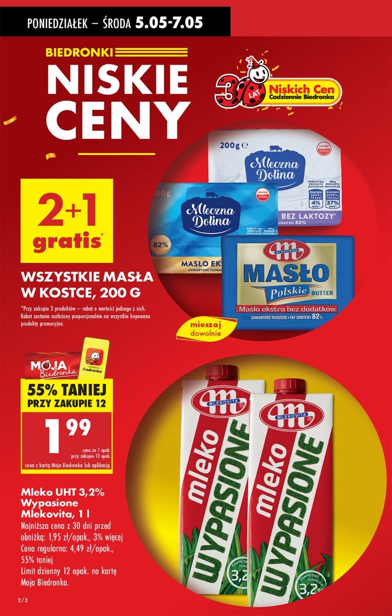 Gazetka promocyjna Biedronka str. 2