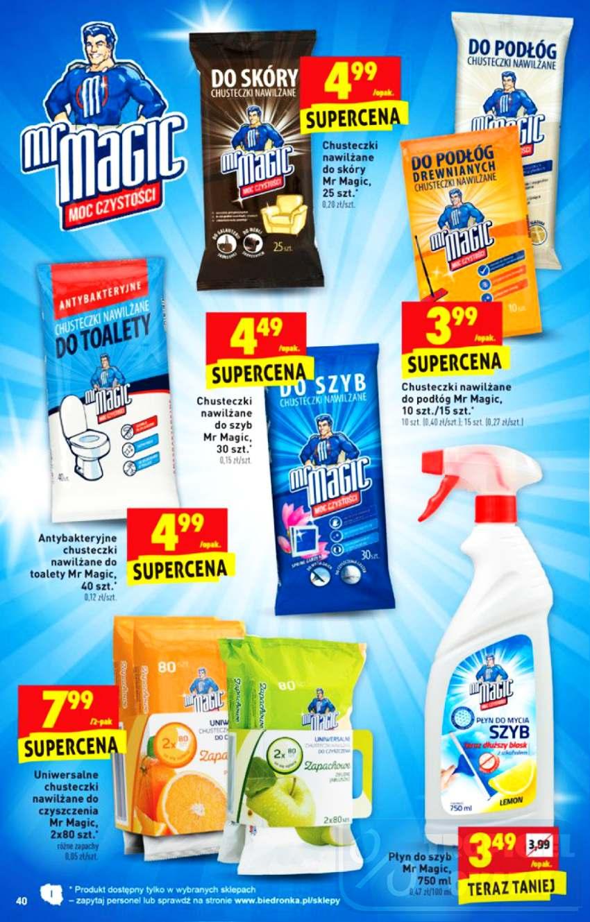 Gazetka promocyjna Biedronka str. 40
