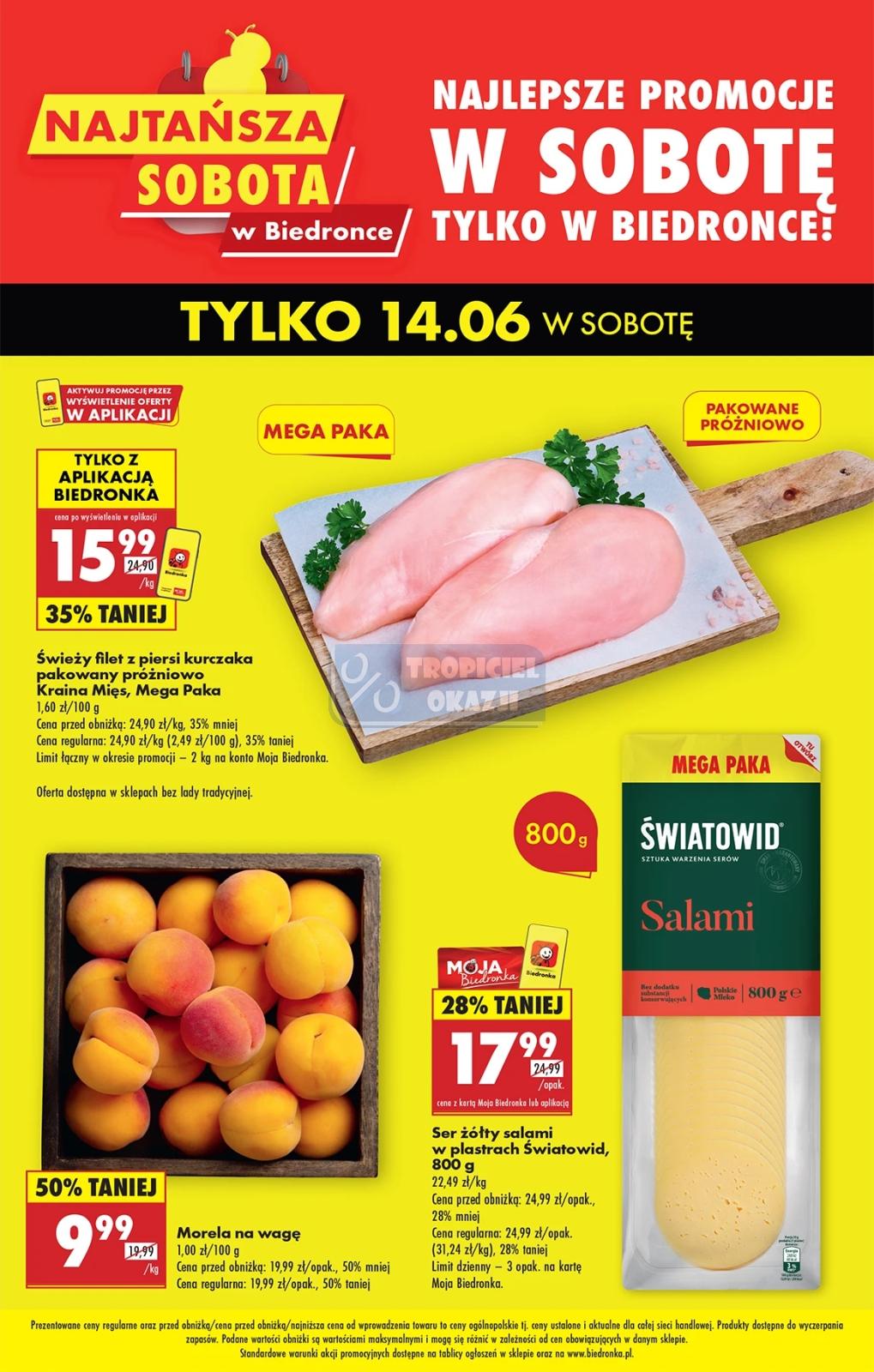 Gazetka promocyjna Biedronka str. 1