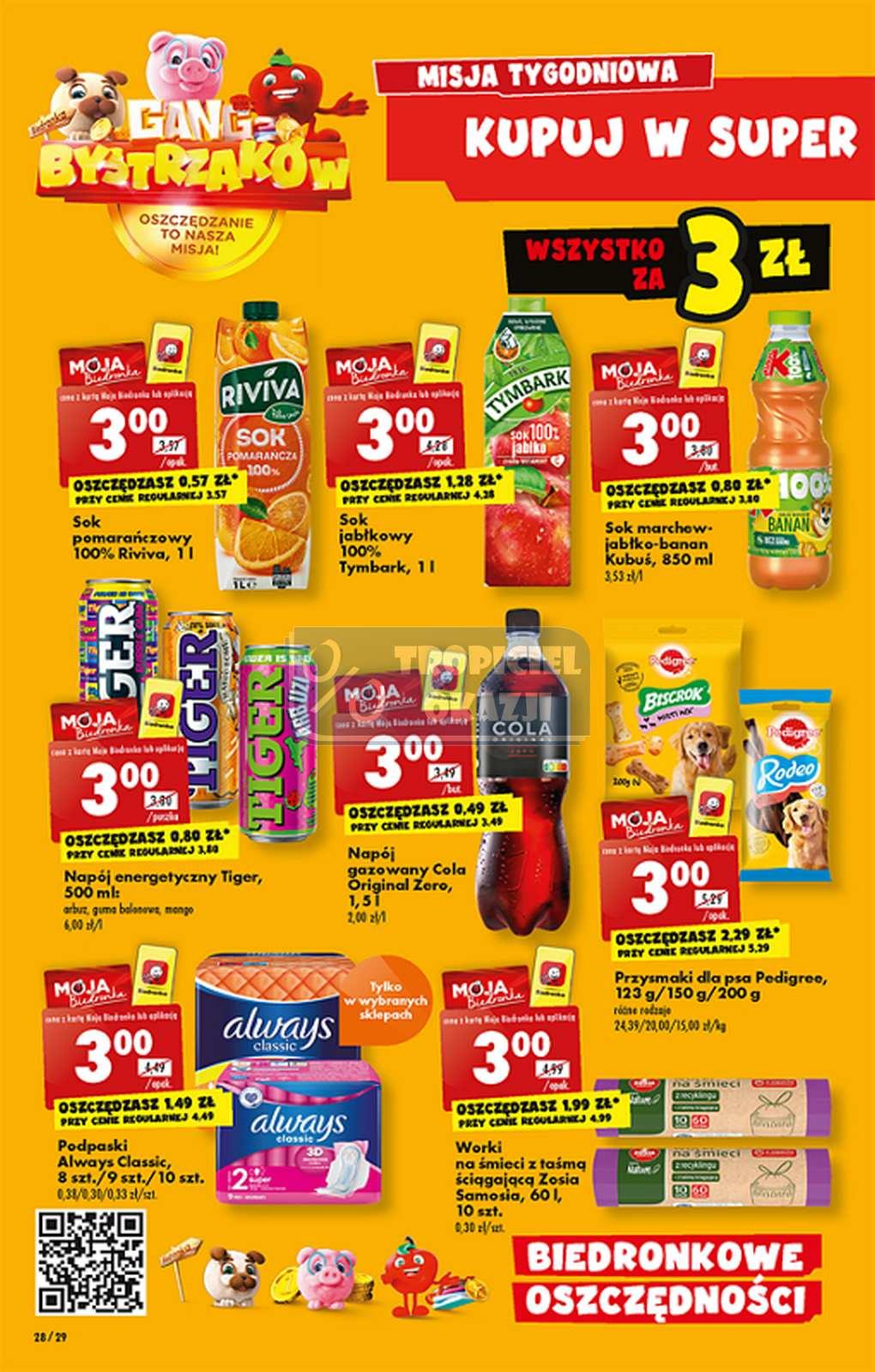 Gazetka promocyjna Biedronka str. 28