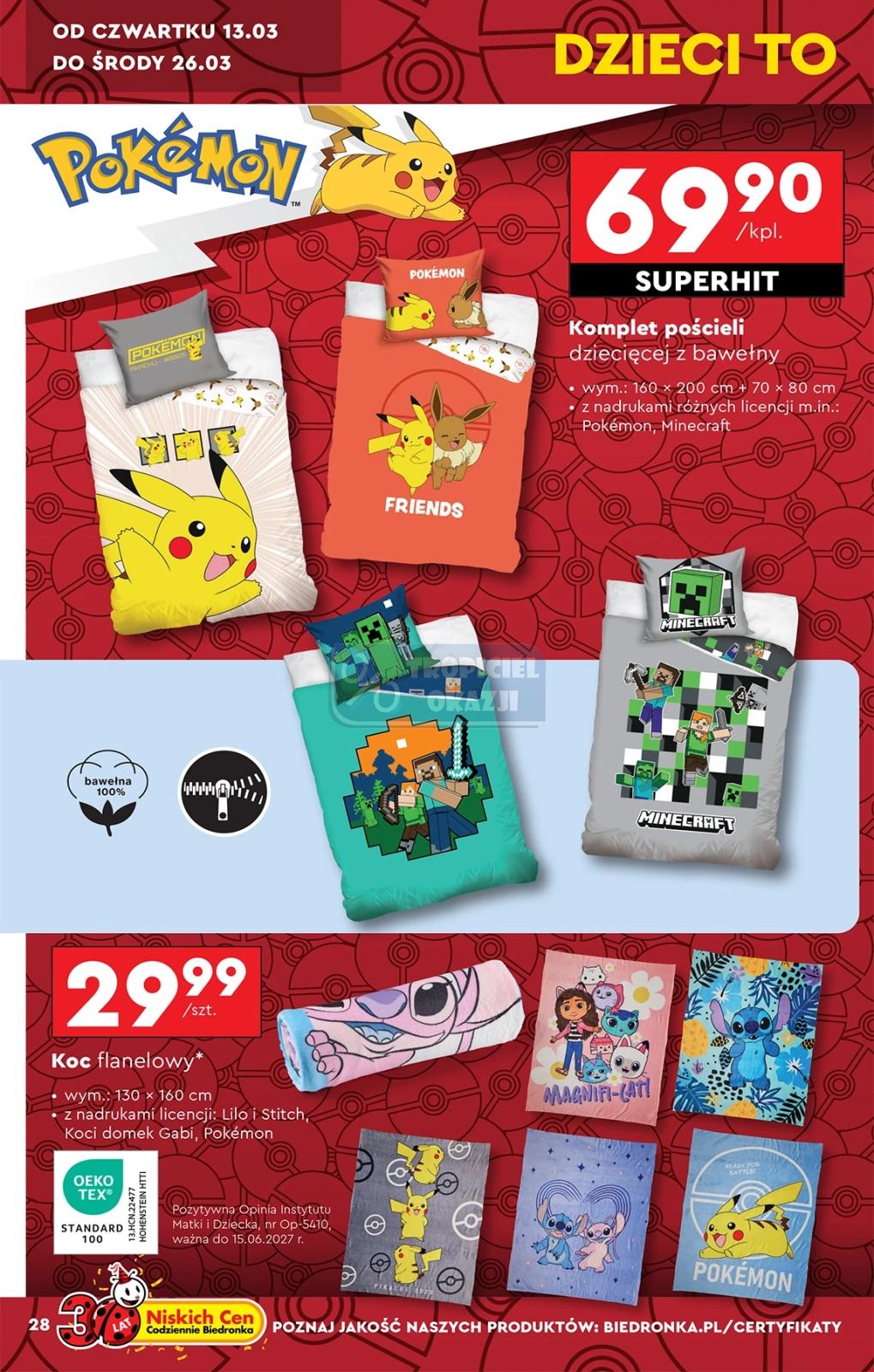 Gazetka promocyjna Biedronka str. 28