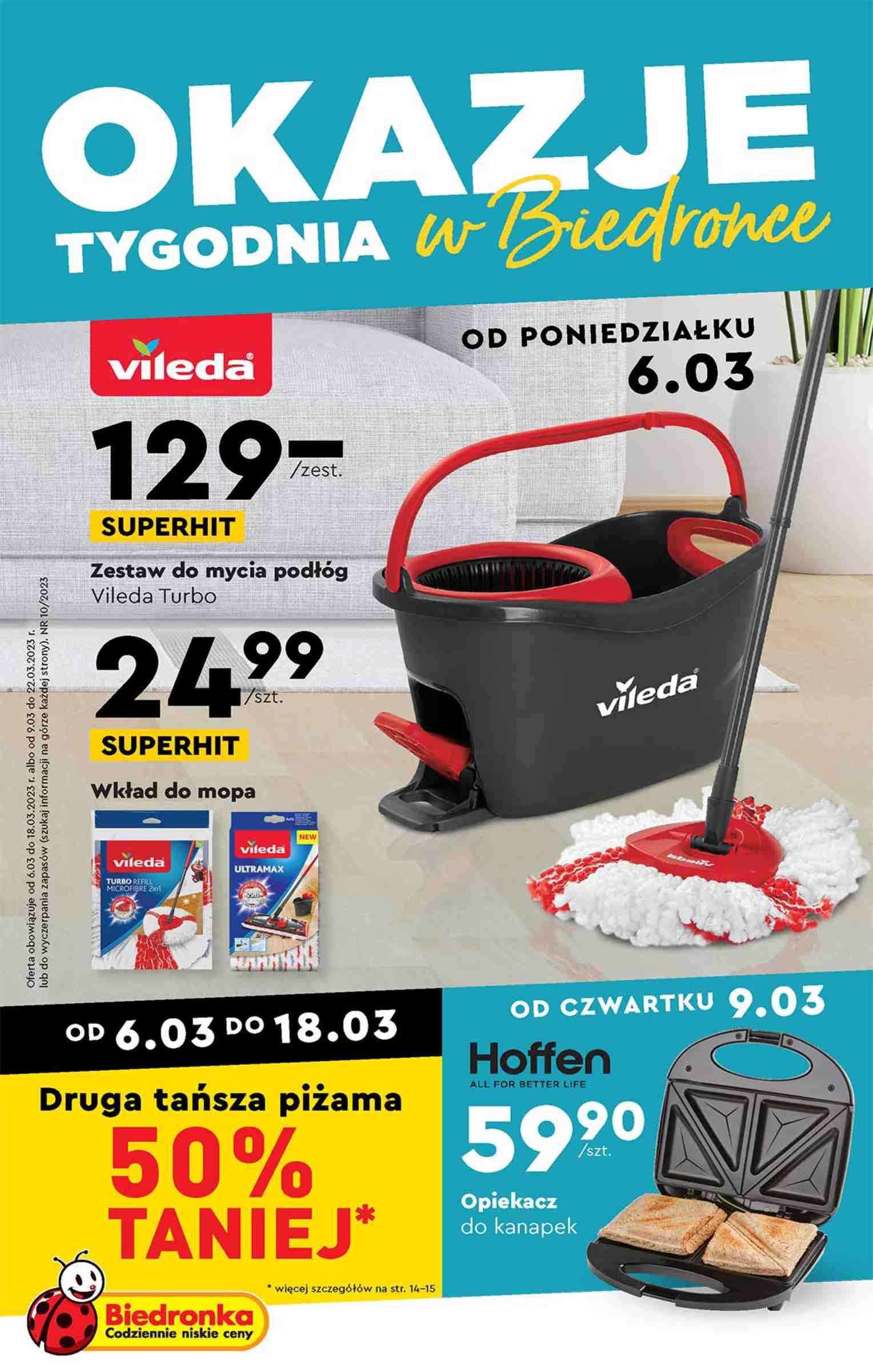 Gazetka promocyjna Biedronka str. 1
