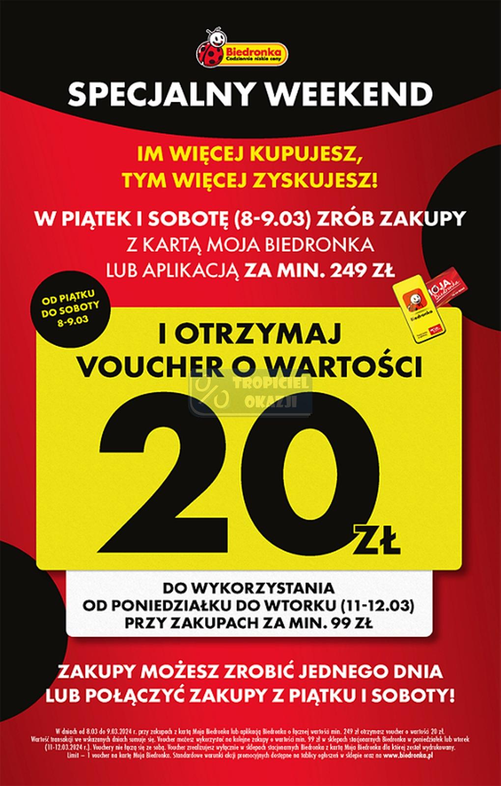Gazetka promocyjna Biedronka str. 1