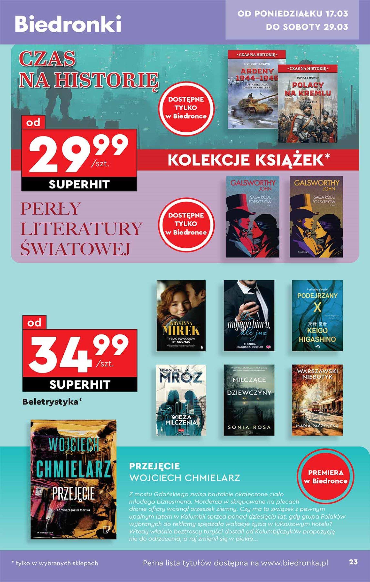 Gazetka promocyjna Biedronka str. 23