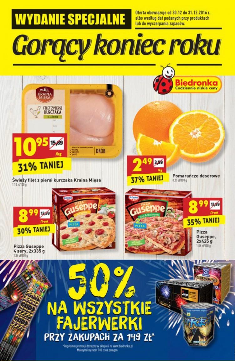 Gazetka promocyjna Biedronka str. 1