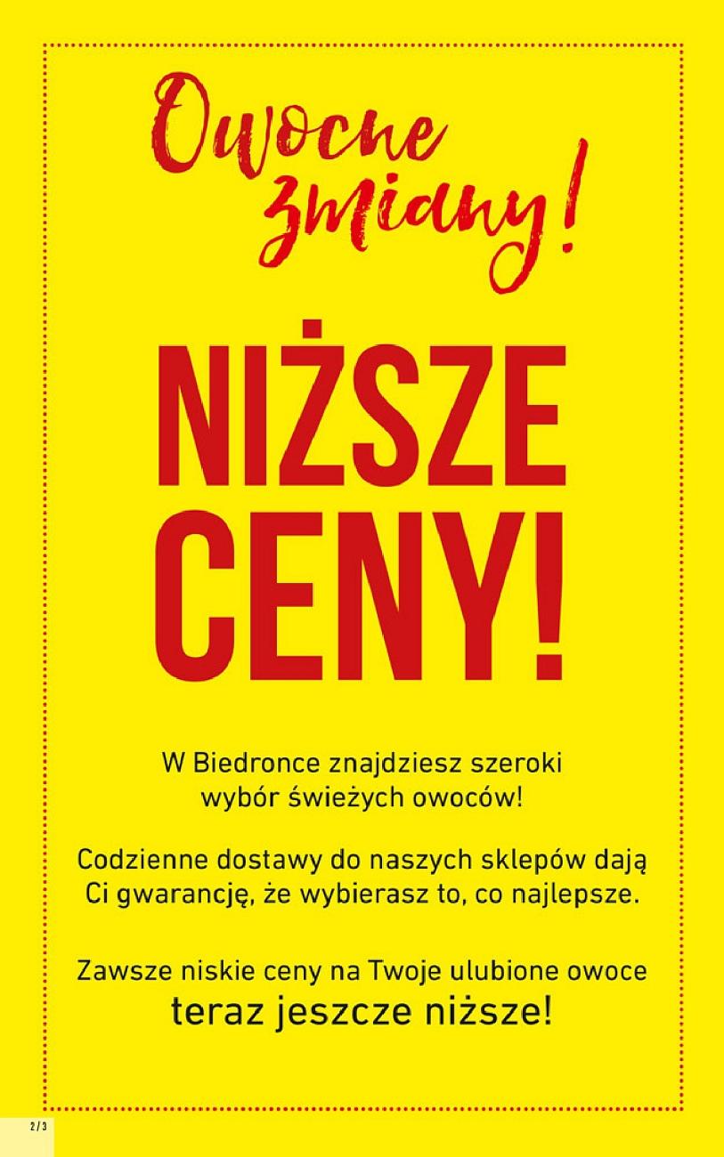 Gazetka promocyjna Biedronka str. 2