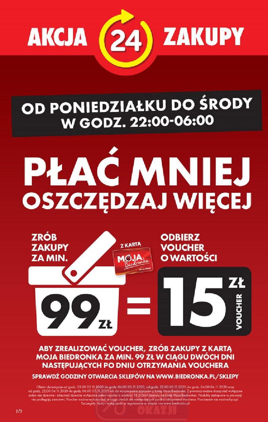 Gazetka promocyjna Biedronka str. 2