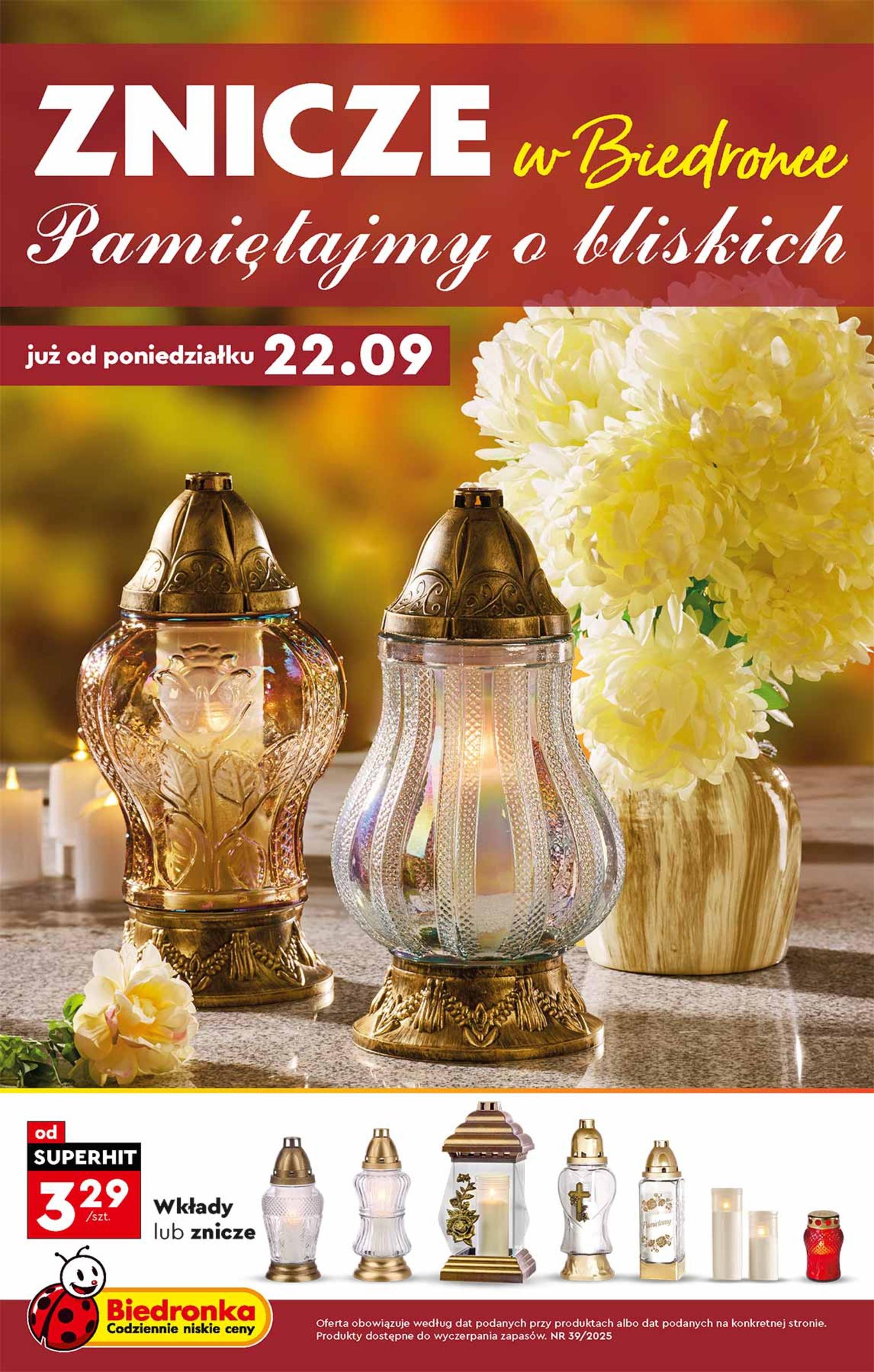 Gazetka promocyjna Biedronka str. 1