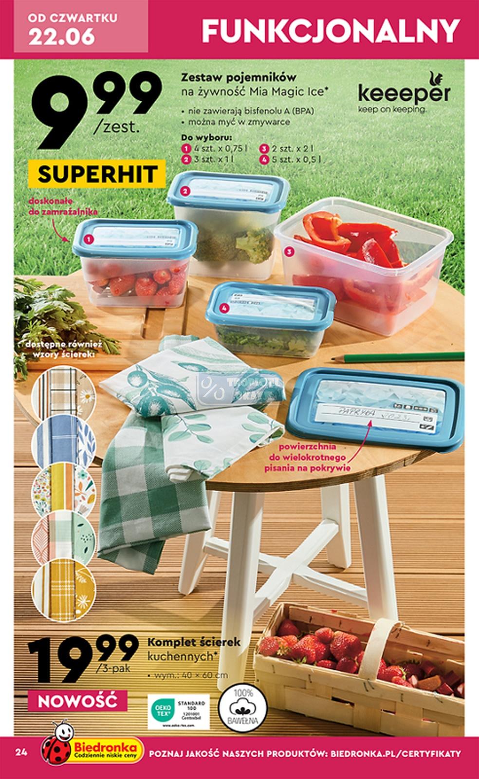 Gazetka promocyjna Biedronka str. 24