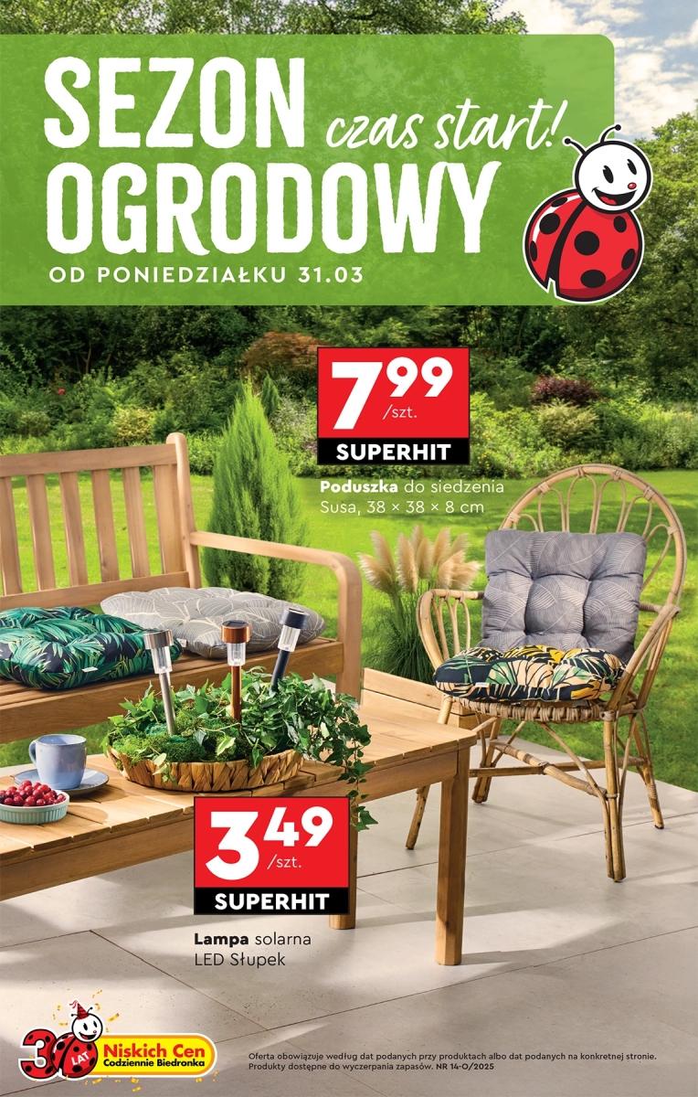 Gazetka promocyjna Biedronka str. 1