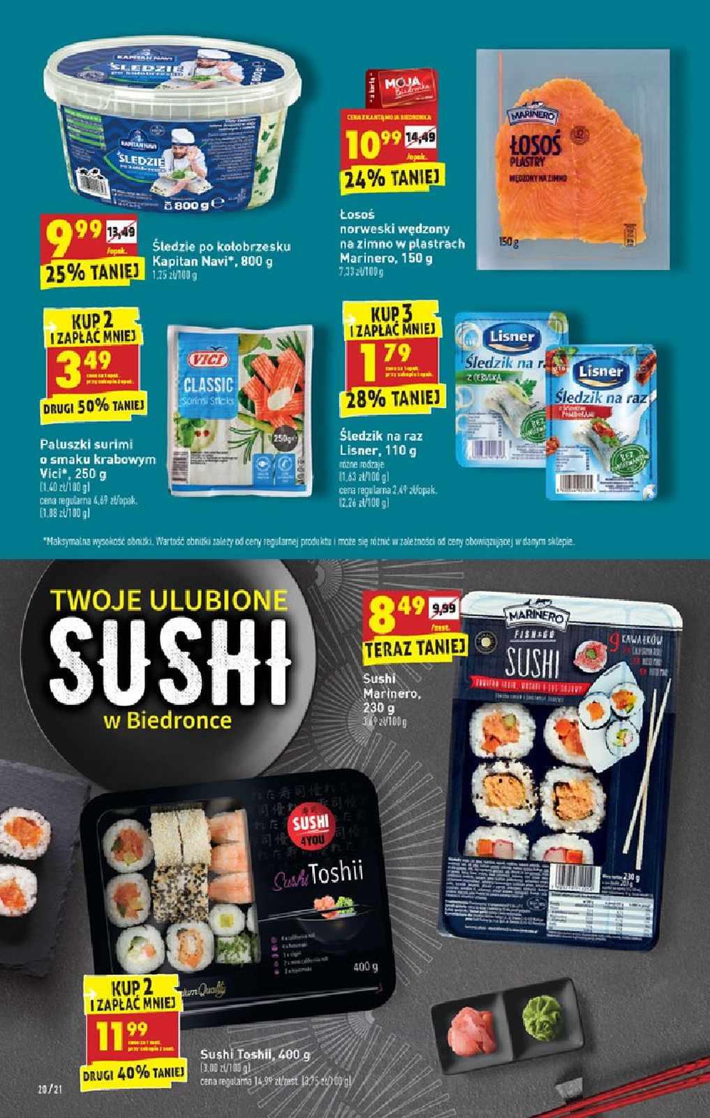 Gazetka promocyjna Biedronka str. 20