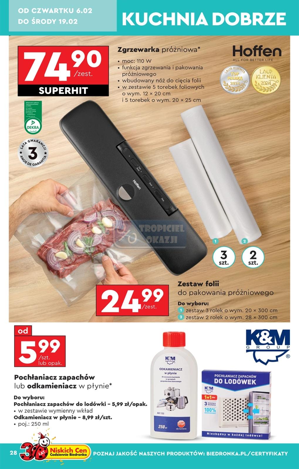 Gazetka promocyjna Biedronka str. 28