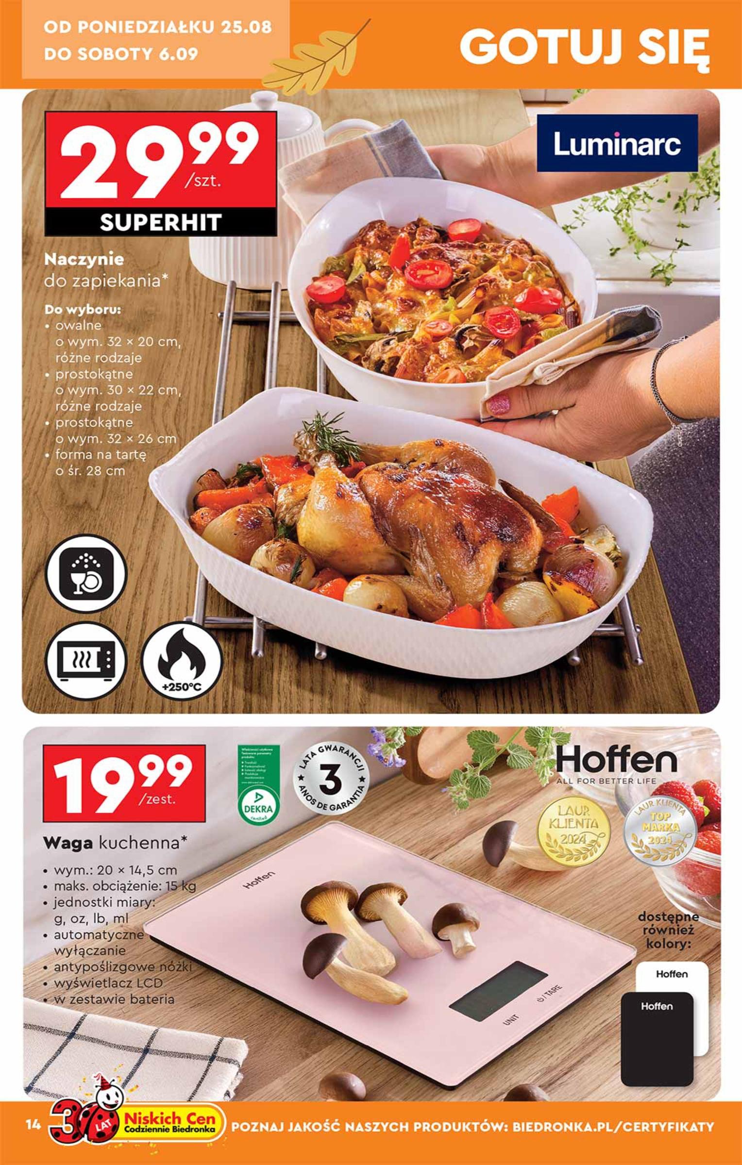 Gazetka promocyjna Biedronka str. 14