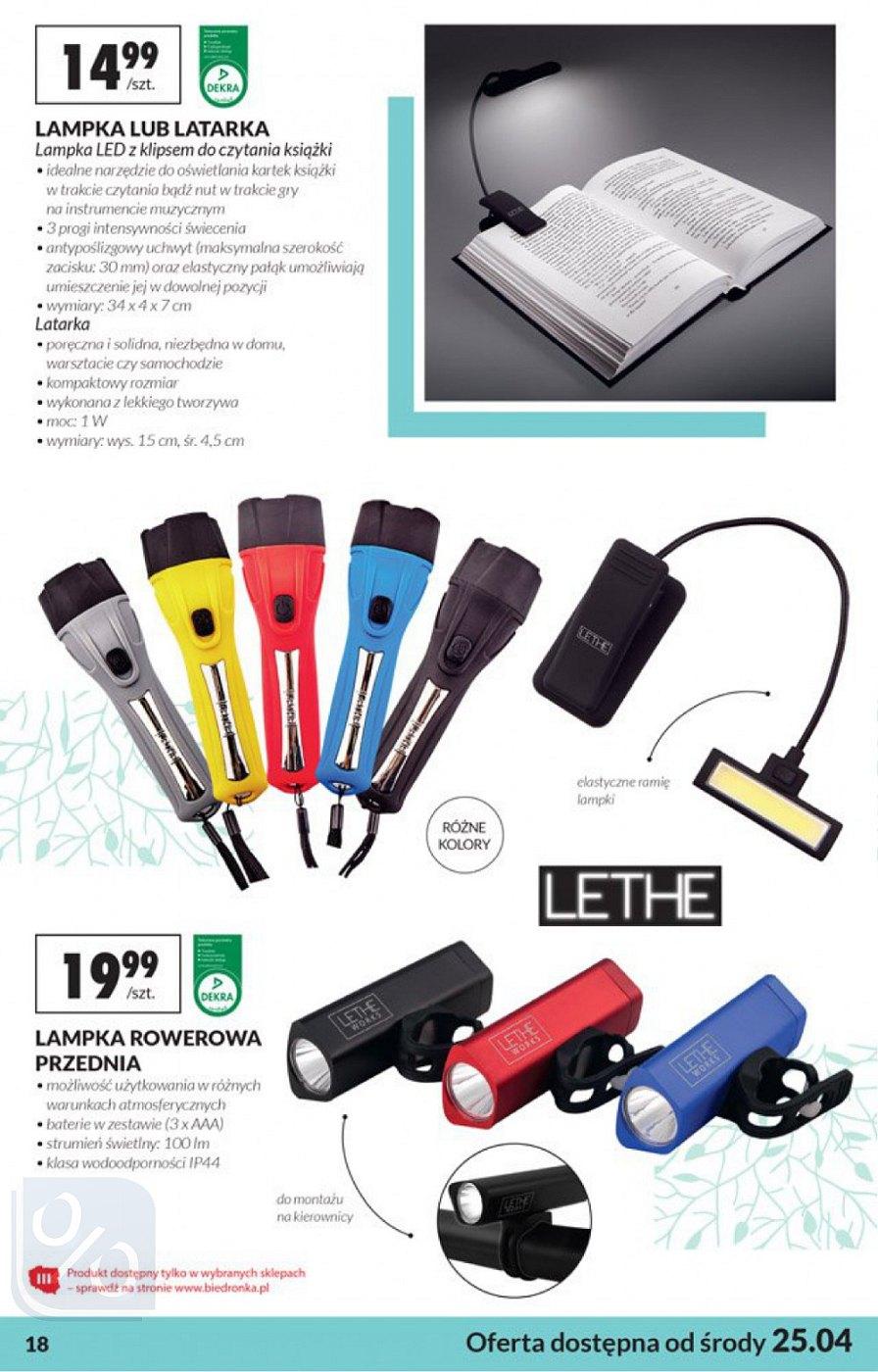 Gazetka promocyjna Biedronka str. 18