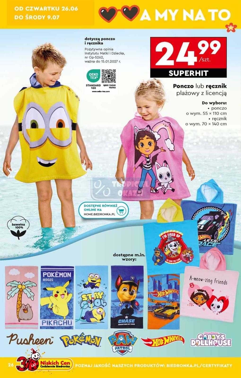 Gazetka promocyjna Biedronka str. 26