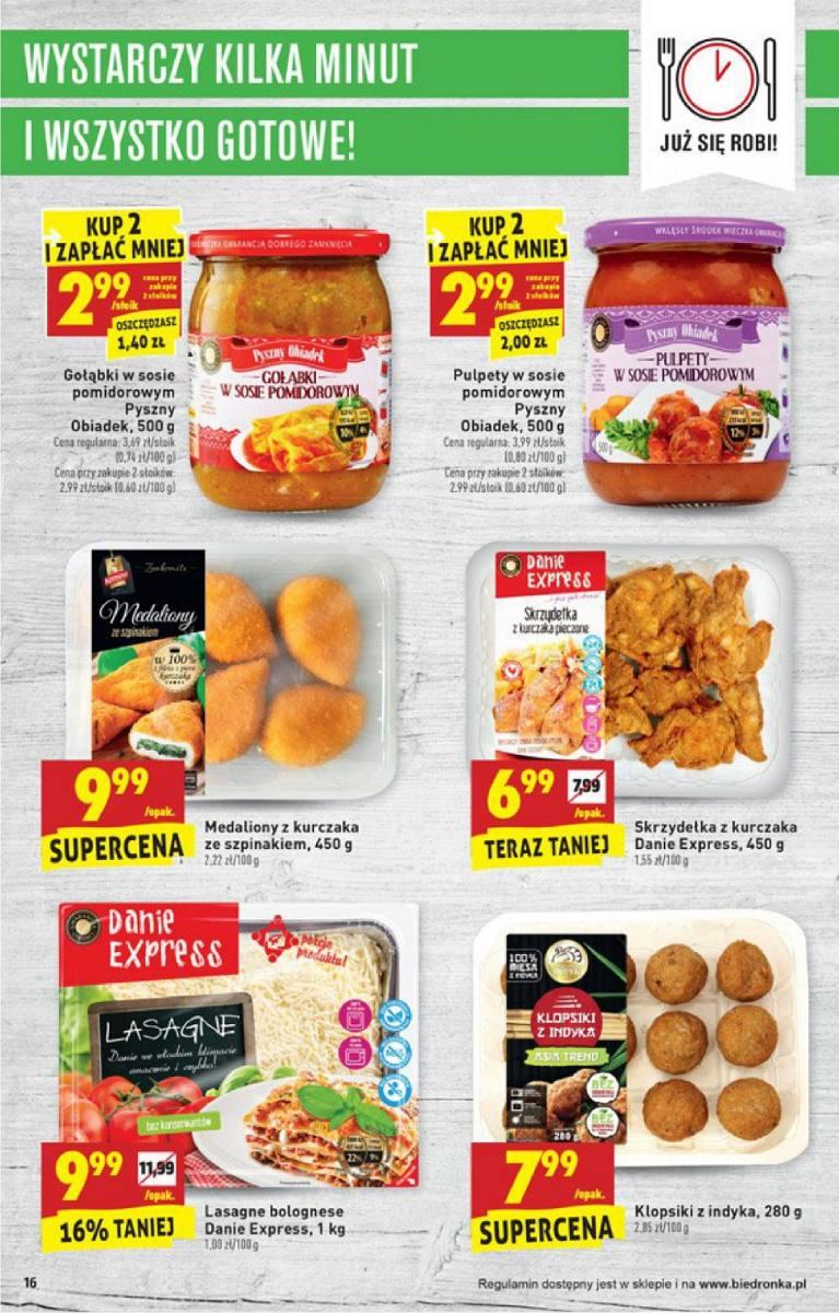 Gazetka promocyjna Biedronka str. 16