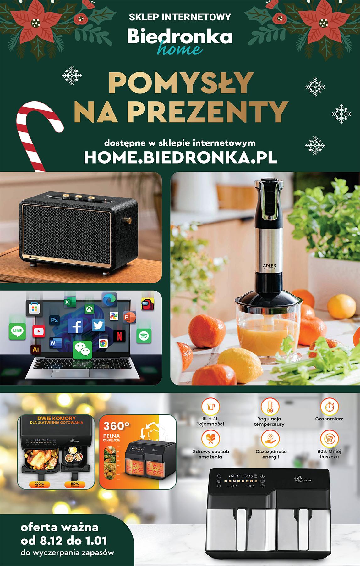 Gazetka promocyjna Biedronka str. 1