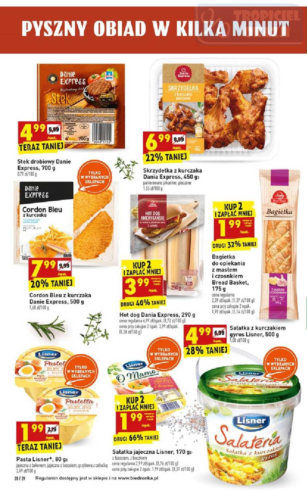 Gazetka promocyjna Biedronka str. 28