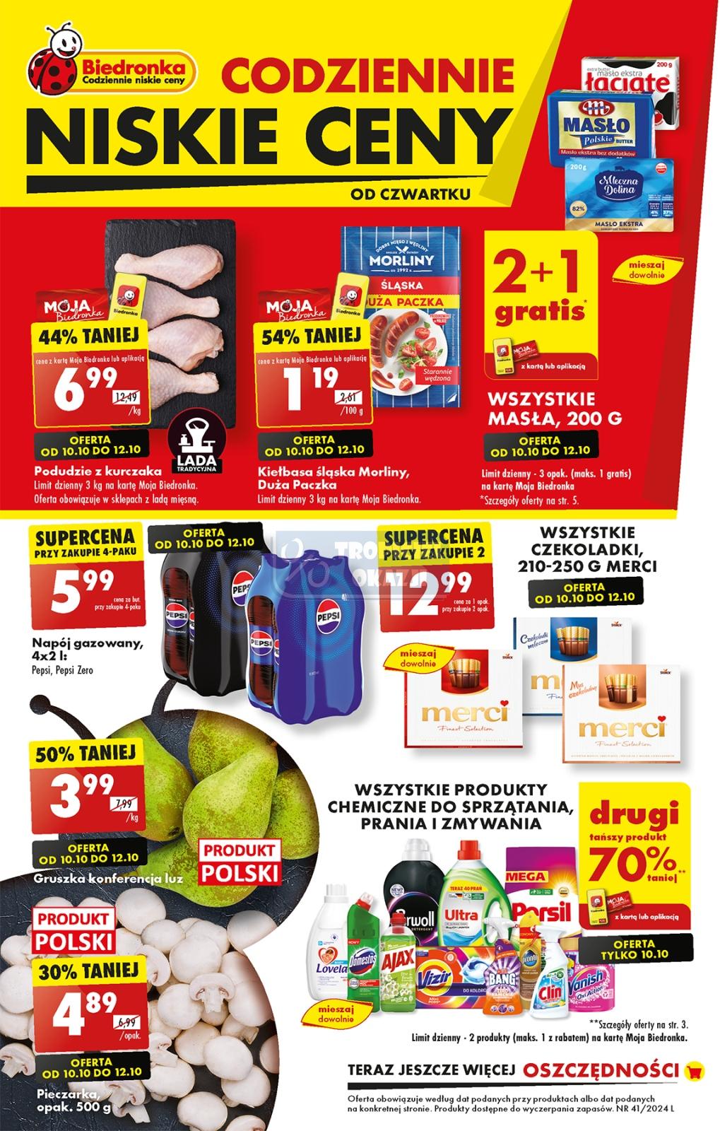 Gazetka promocyjna Biedronka str. 1