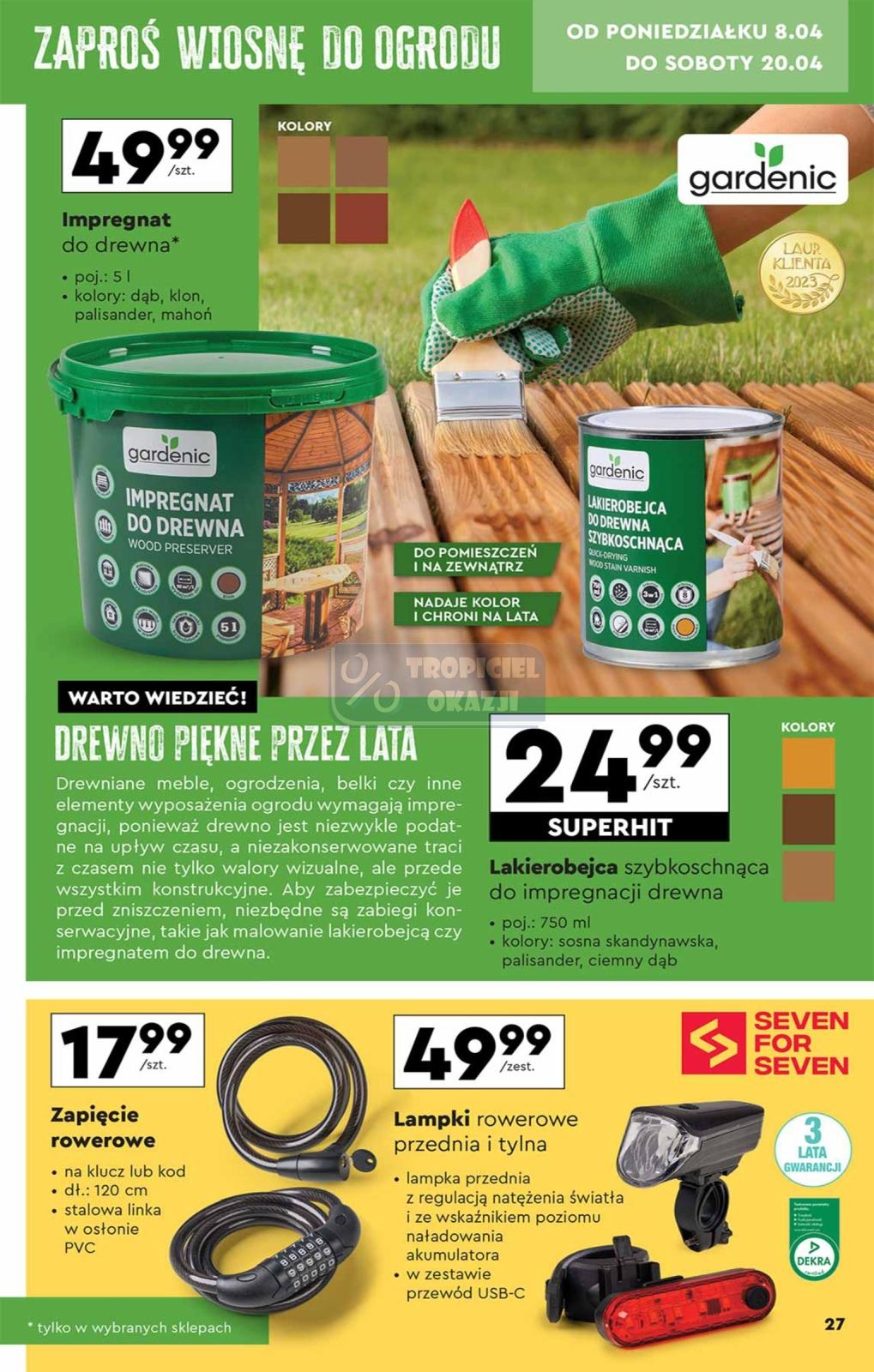 Gazetka promocyjna Biedronka str. 27