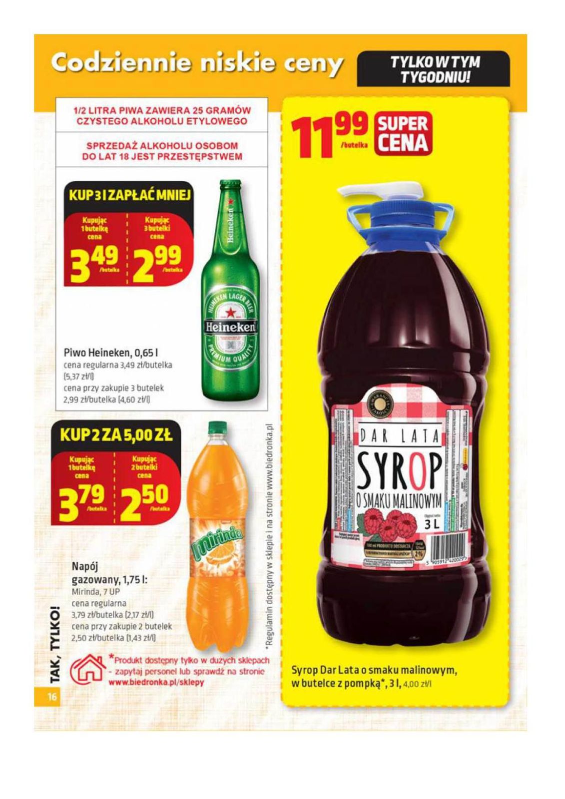 Gazetka promocyjna Biedronka str. 16