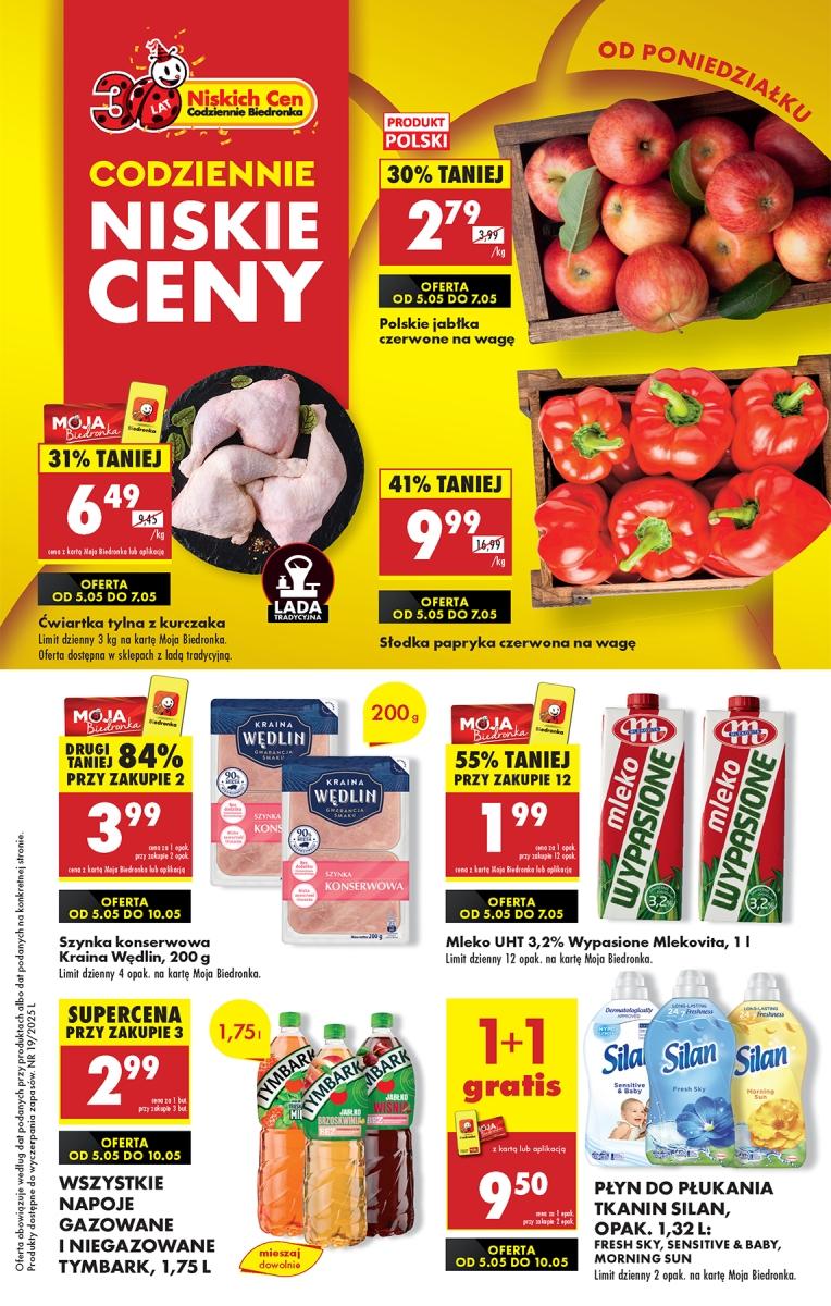 Gazetka promocyjna Biedronka str. 1