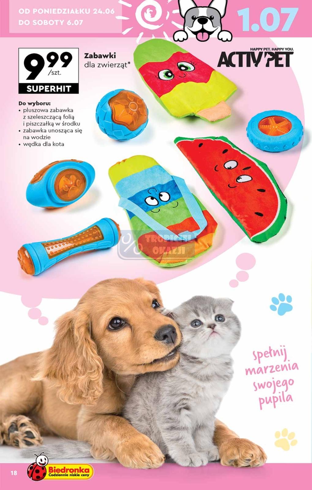 Gazetka promocyjna Biedronka str. 18