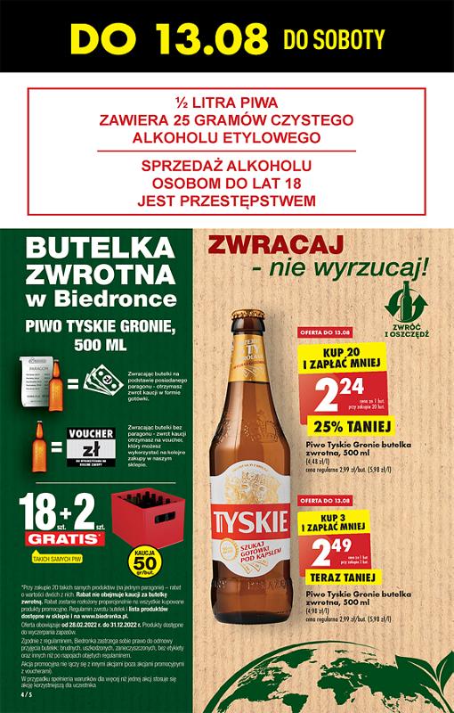 Gazetka promocyjna Biedronka str. 4