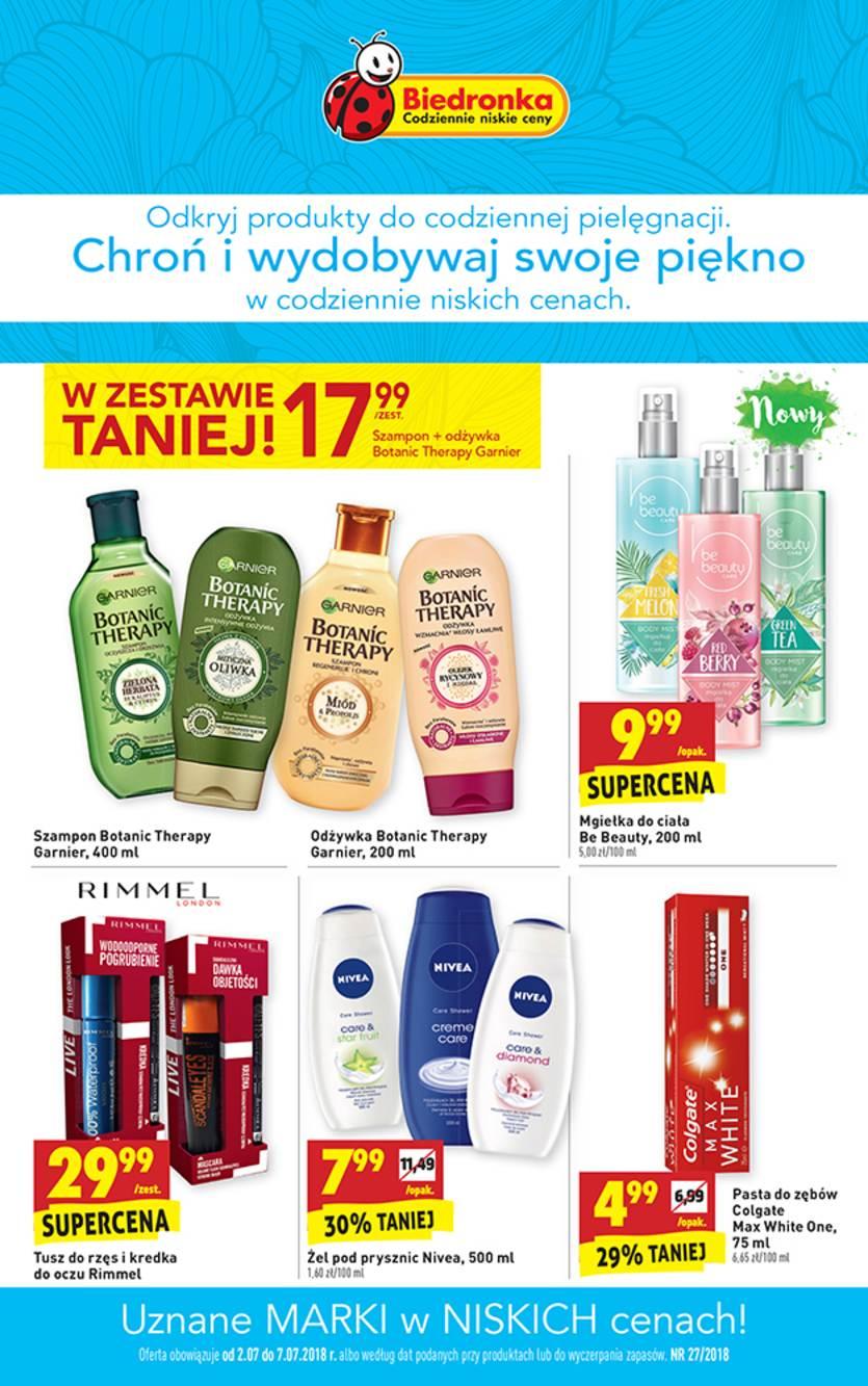Gazetka promocyjna Biedronka str. 1