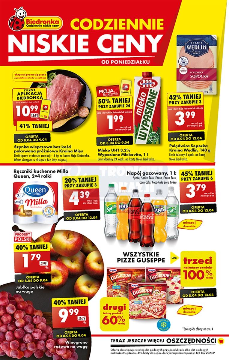 Gazetka promocyjna Biedronka str. 1