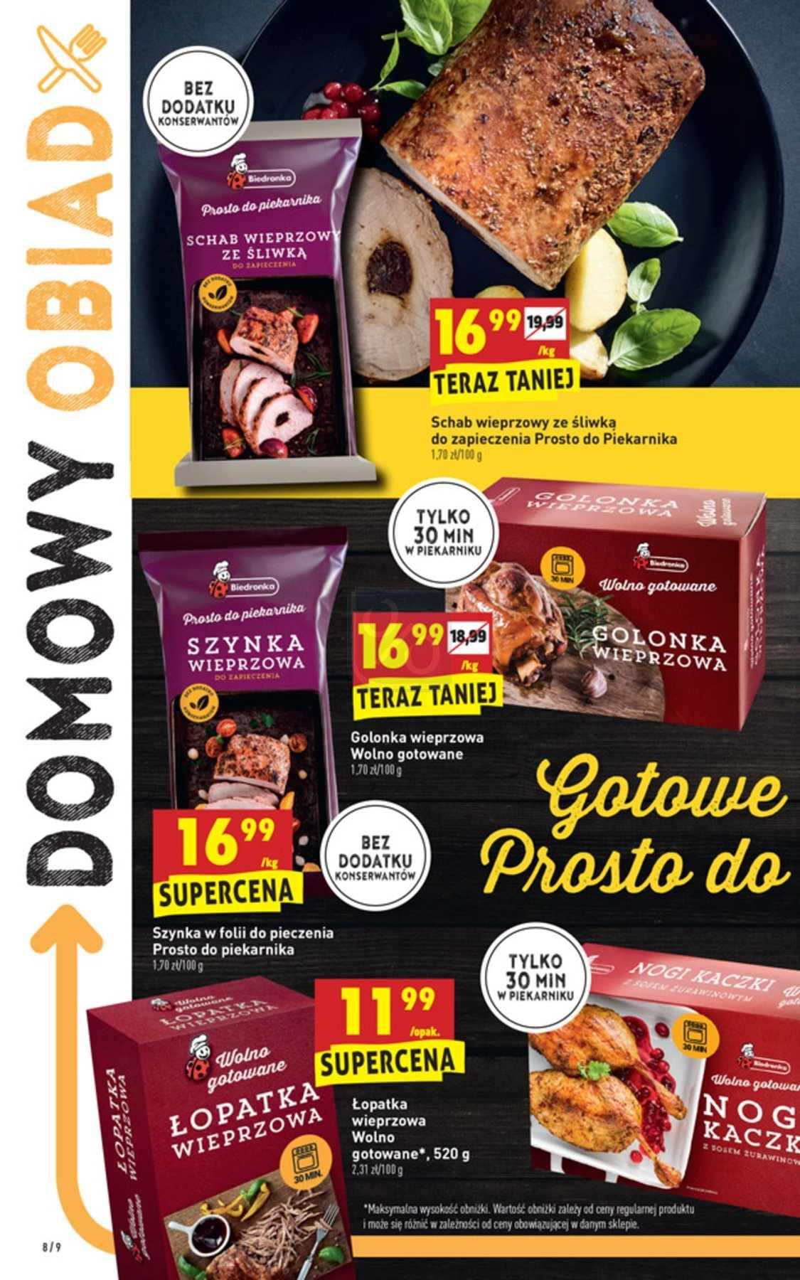 Gazetka promocyjna Biedronka str. 8