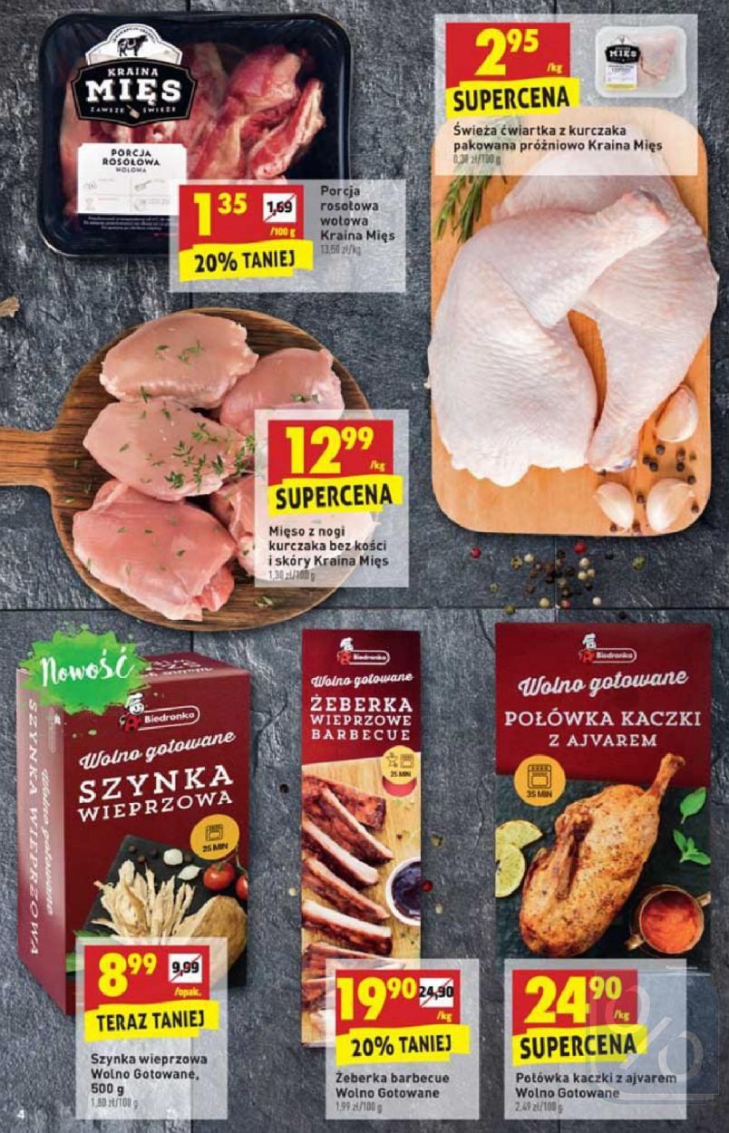 Gazetka promocyjna Biedronka str. 4