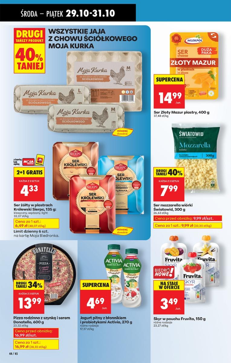 Gazetka promocyjna Biedronka str. 43