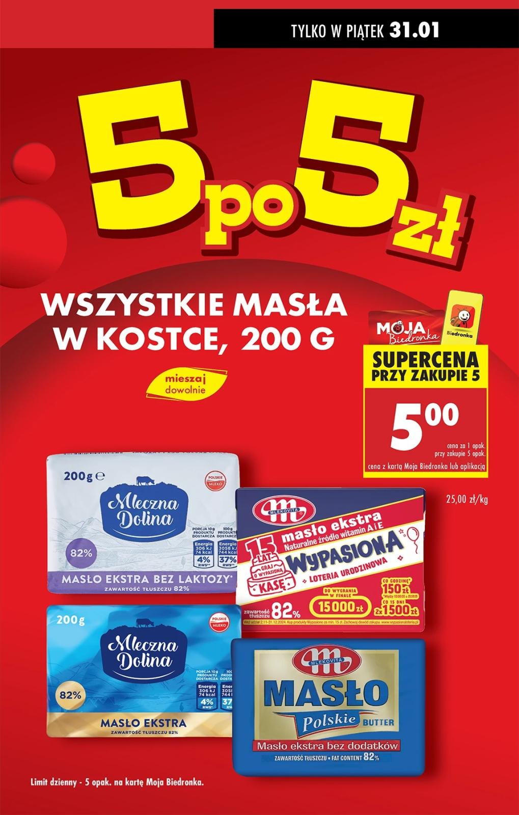 Gazetka promocyjna Biedronka str. 5