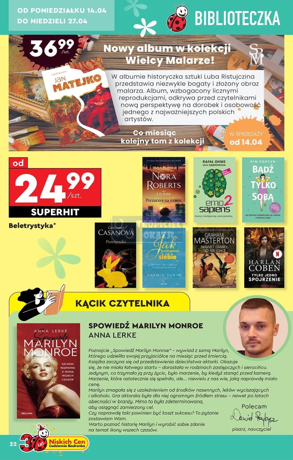 Gazetka promocyjna Biedronka str. 22