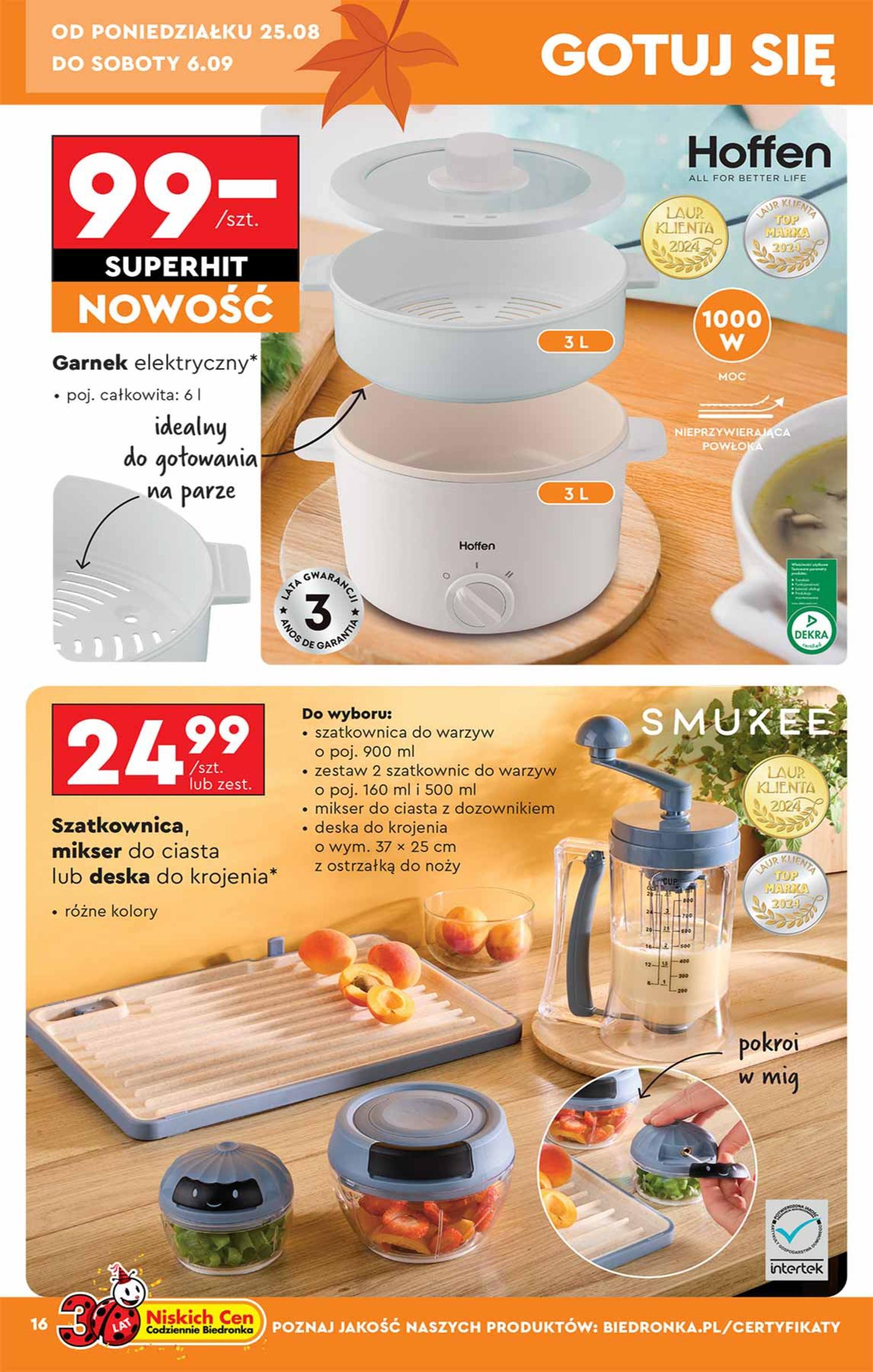 Gazetka promocyjna Biedronka str. 16