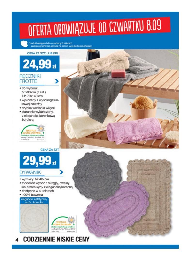 Gazetka promocyjna Biedronka str. 4