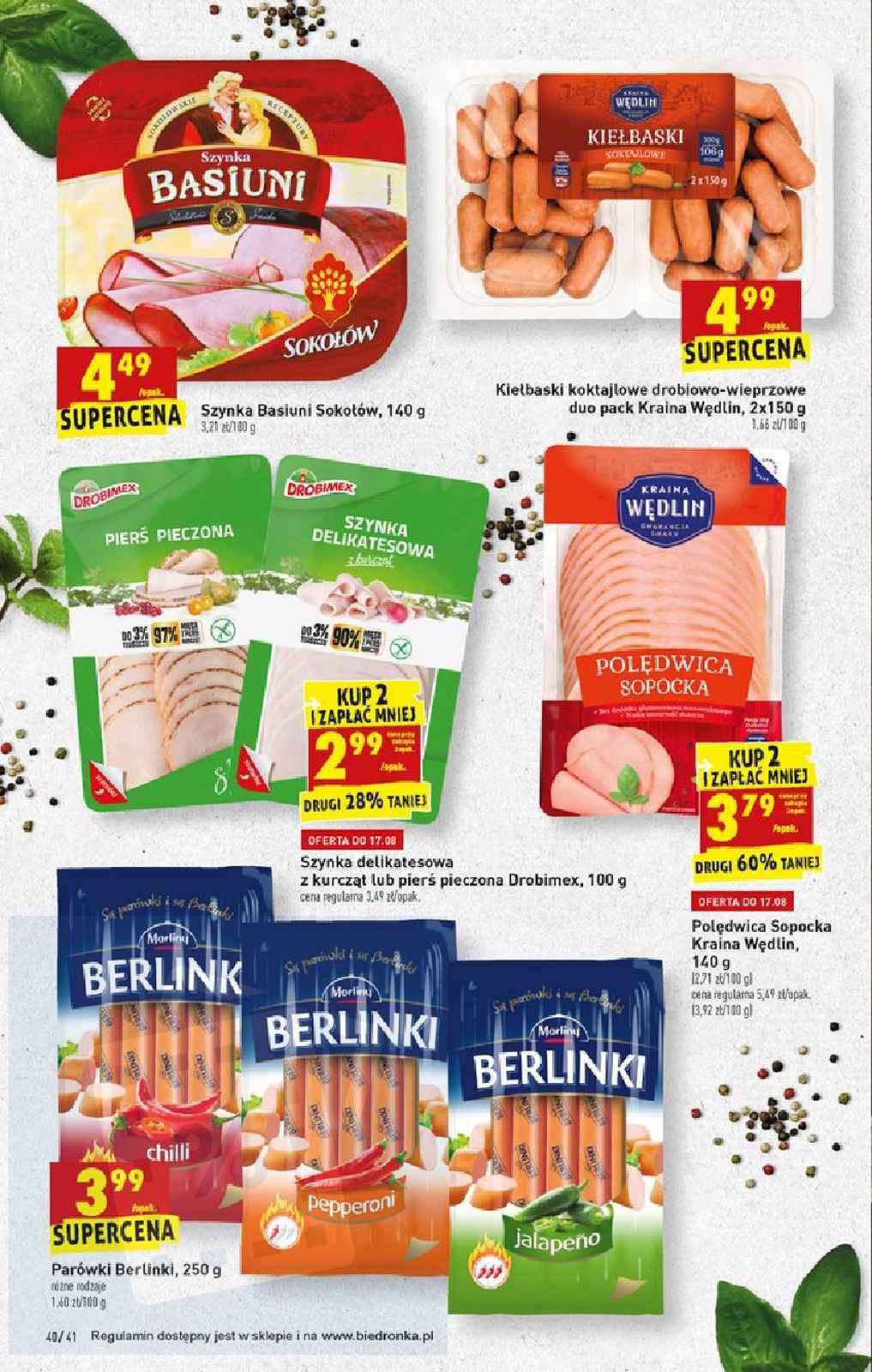 Gazetka promocyjna Biedronka str. 40