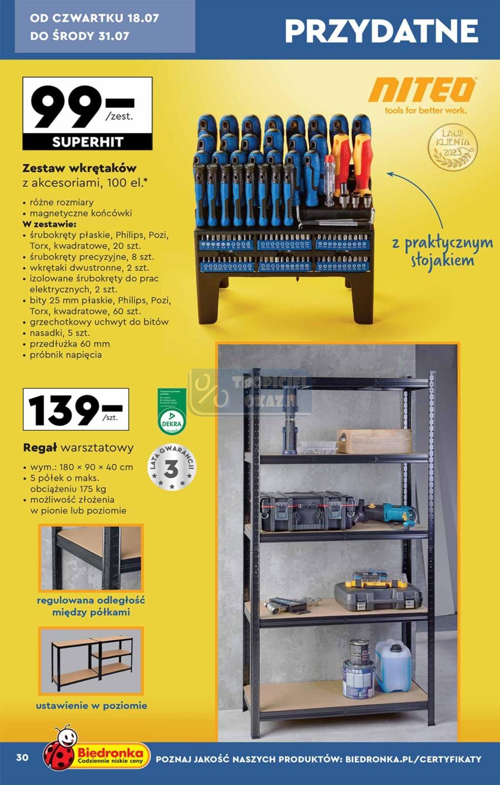 Gazetka promocyjna Biedronka str. 30