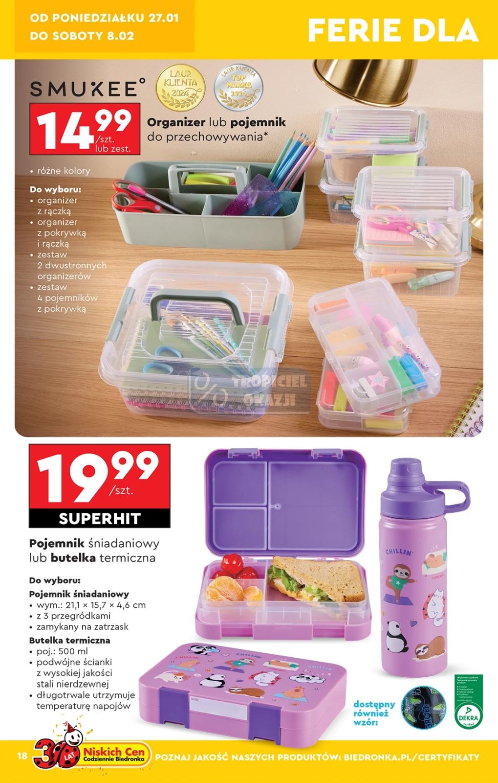 Gazetka promocyjna Biedronka str. 18