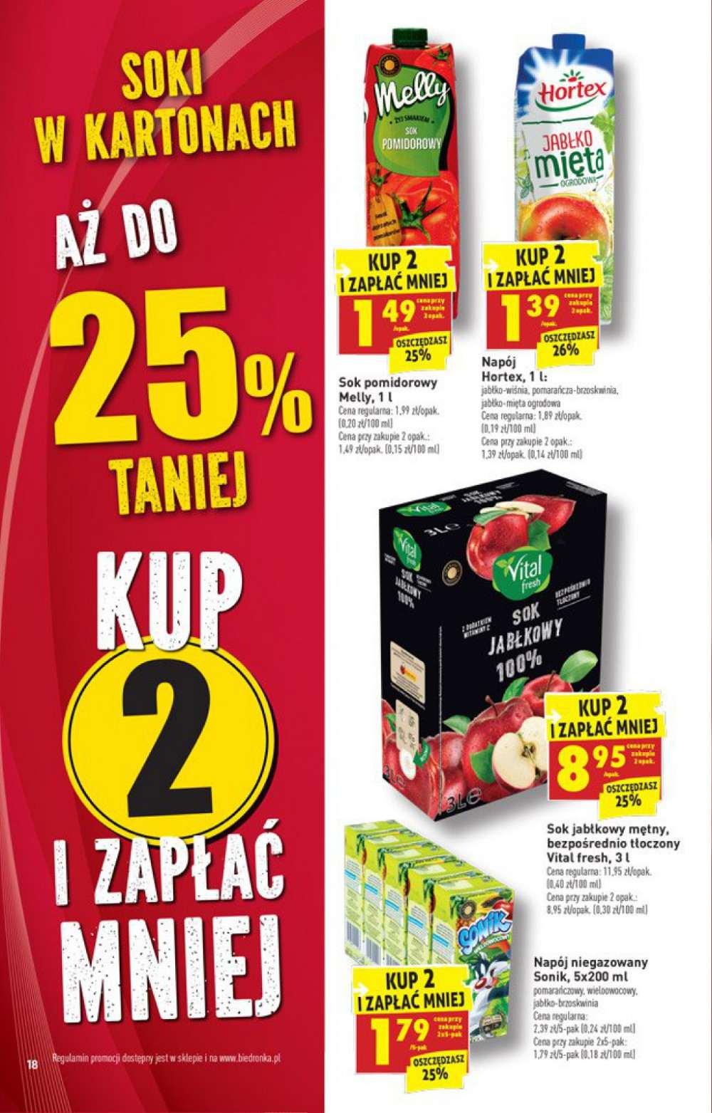 Gazetka promocyjna Biedronka str. 18