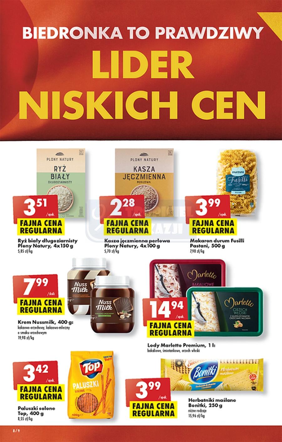 Gazetka promocyjna Biedronka str. 8