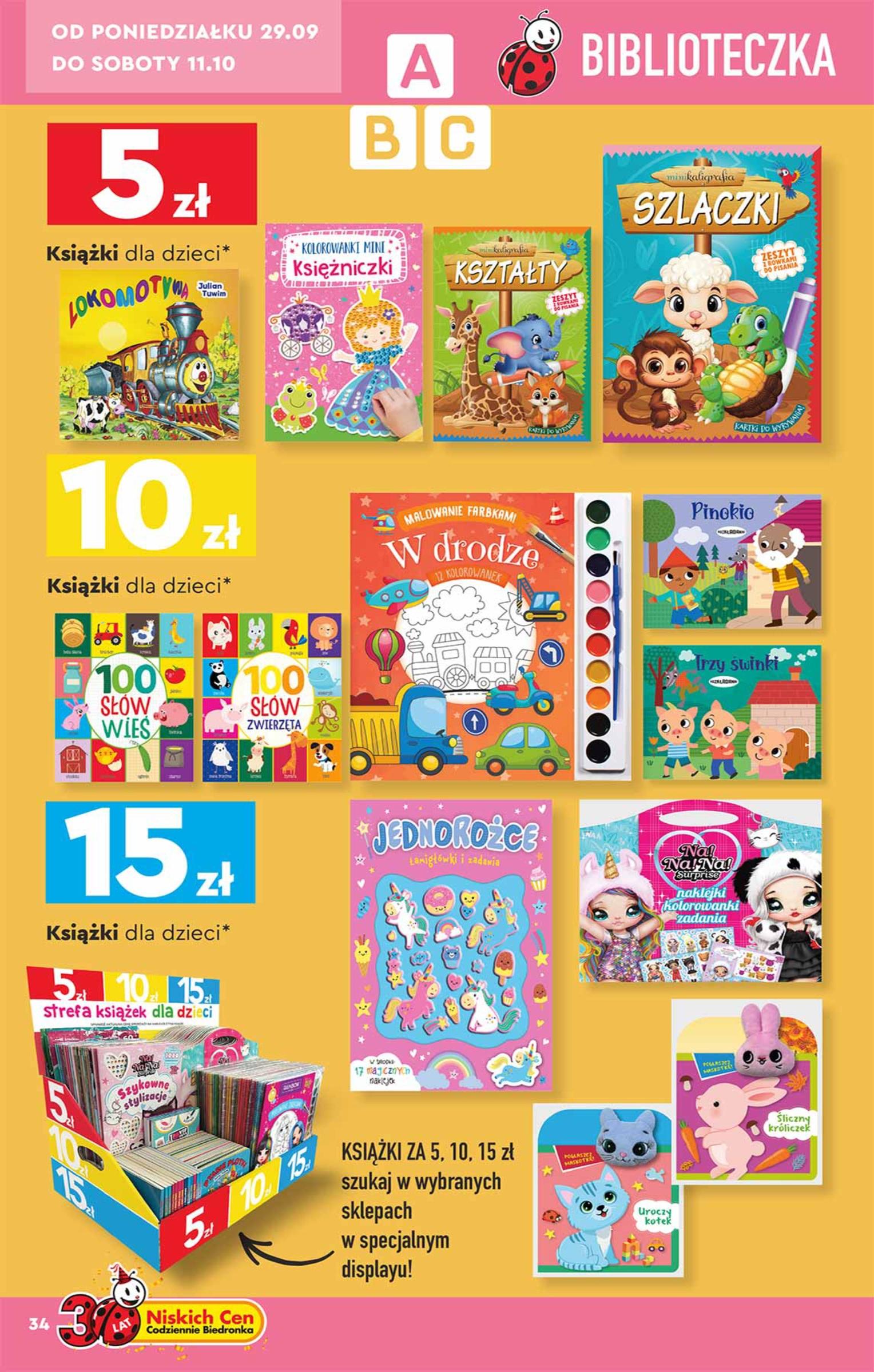 Gazetka promocyjna Biedronka str. 34