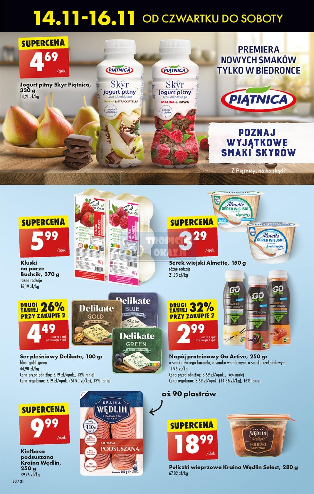 Gazetka promocyjna Biedronka str. 30